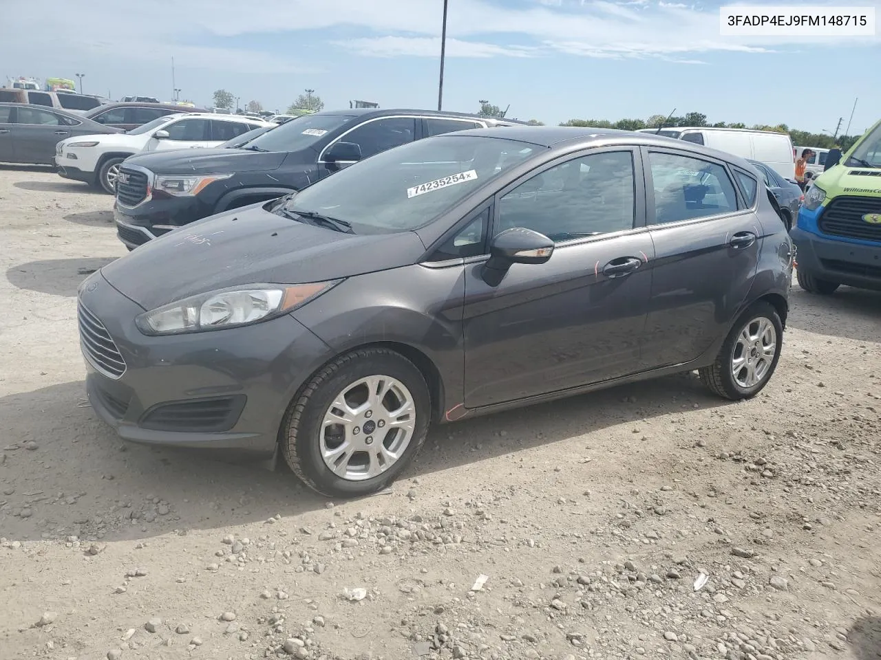 2015 Ford Fiesta Se VIN: 3FADP4EJ9FM148715 Lot: 74235254