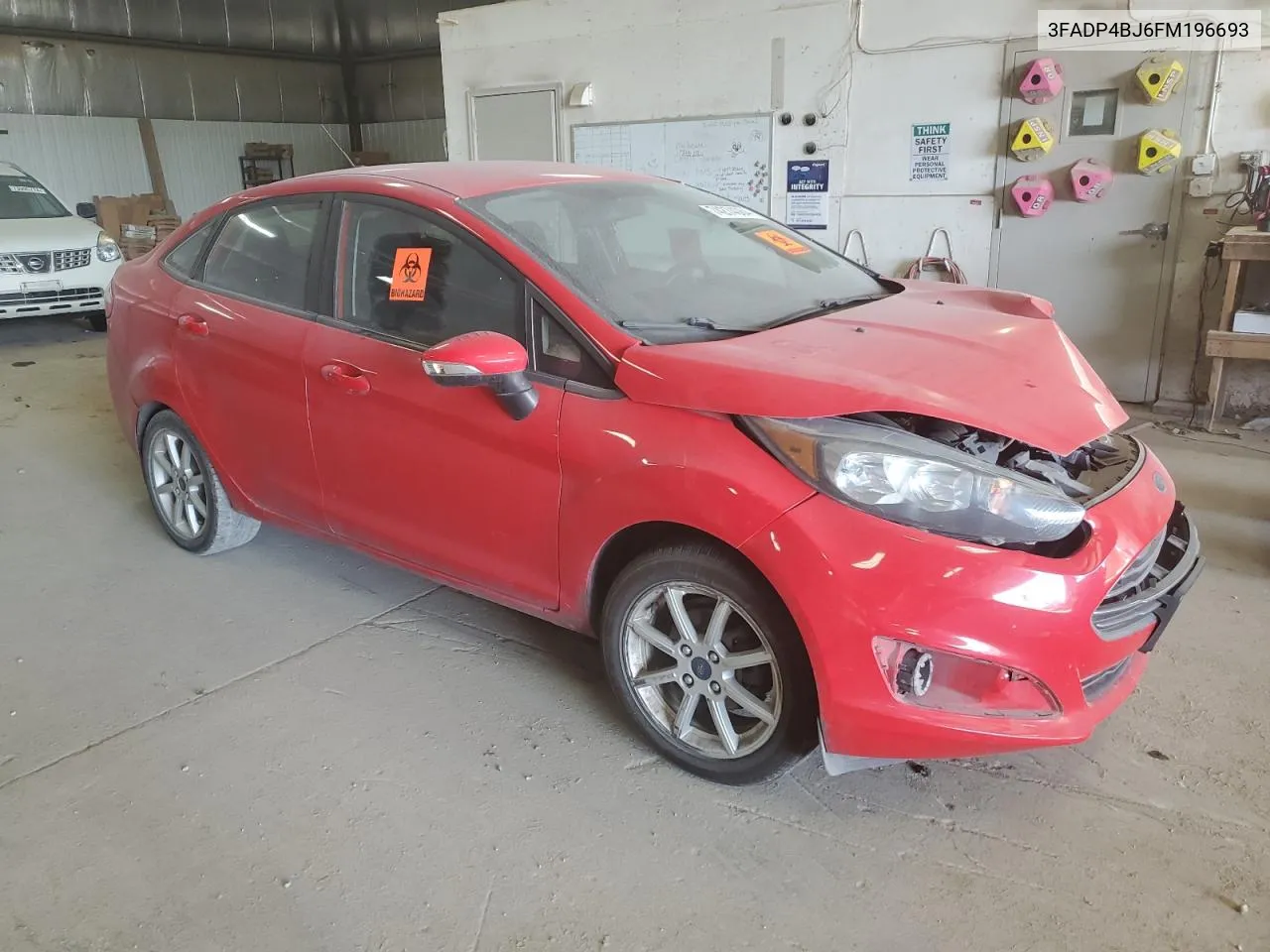 2015 Ford Fiesta Se VIN: 3FADP4BJ6FM196693 Lot: 74274084