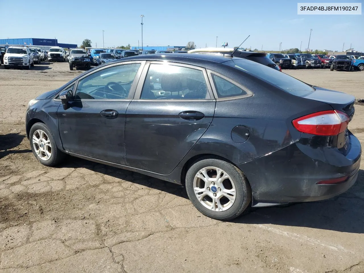 2015 Ford Fiesta Se VIN: 3FADP4BJ8FM190247 Lot: 74426434