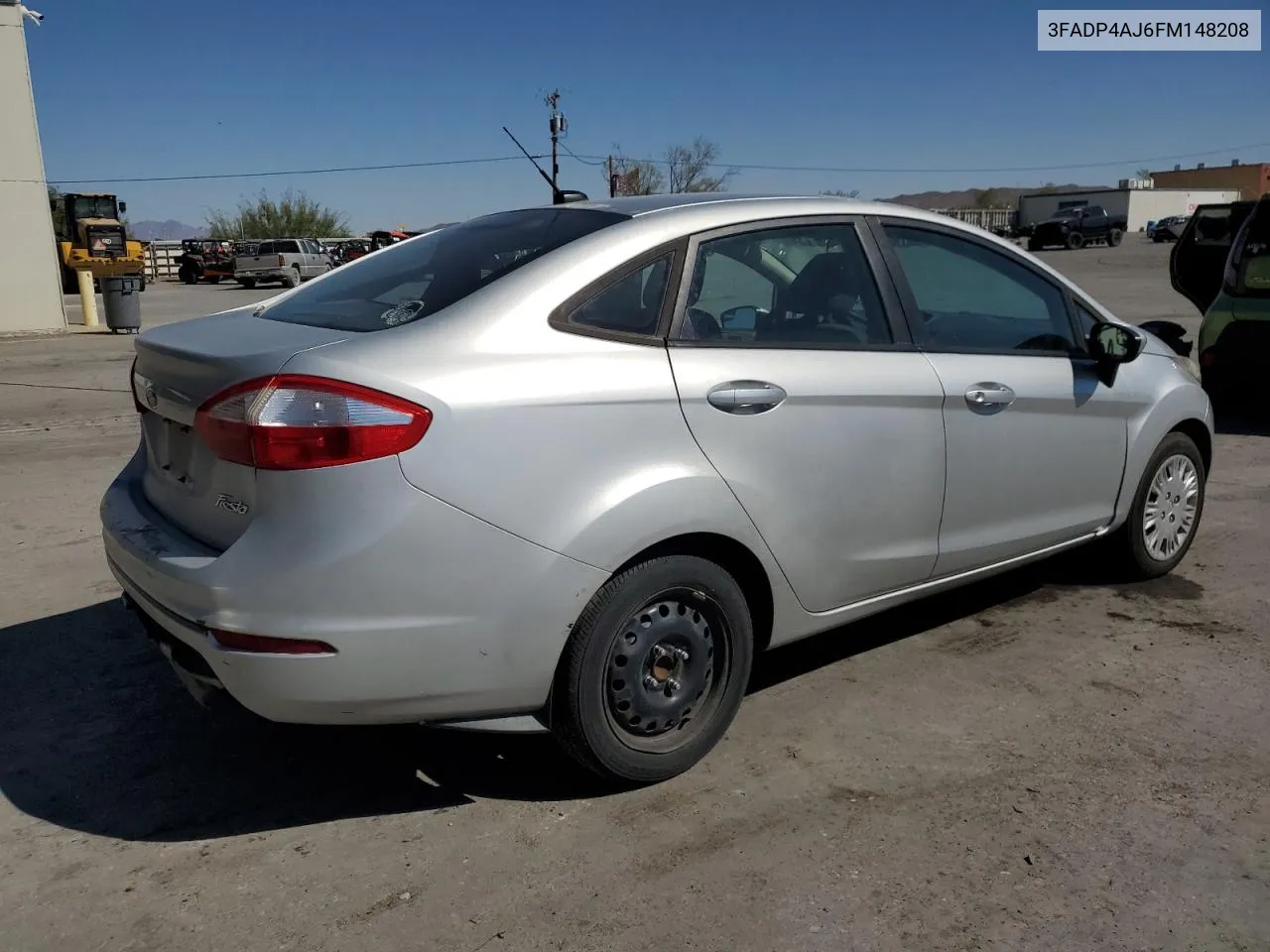 2015 Ford Fiesta S VIN: 3FADP4AJ6FM148208 Lot: 74611874