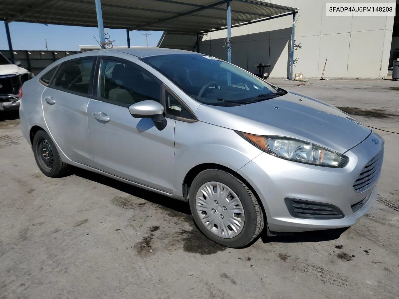 2015 Ford Fiesta S VIN: 3FADP4AJ6FM148208 Lot: 74611874