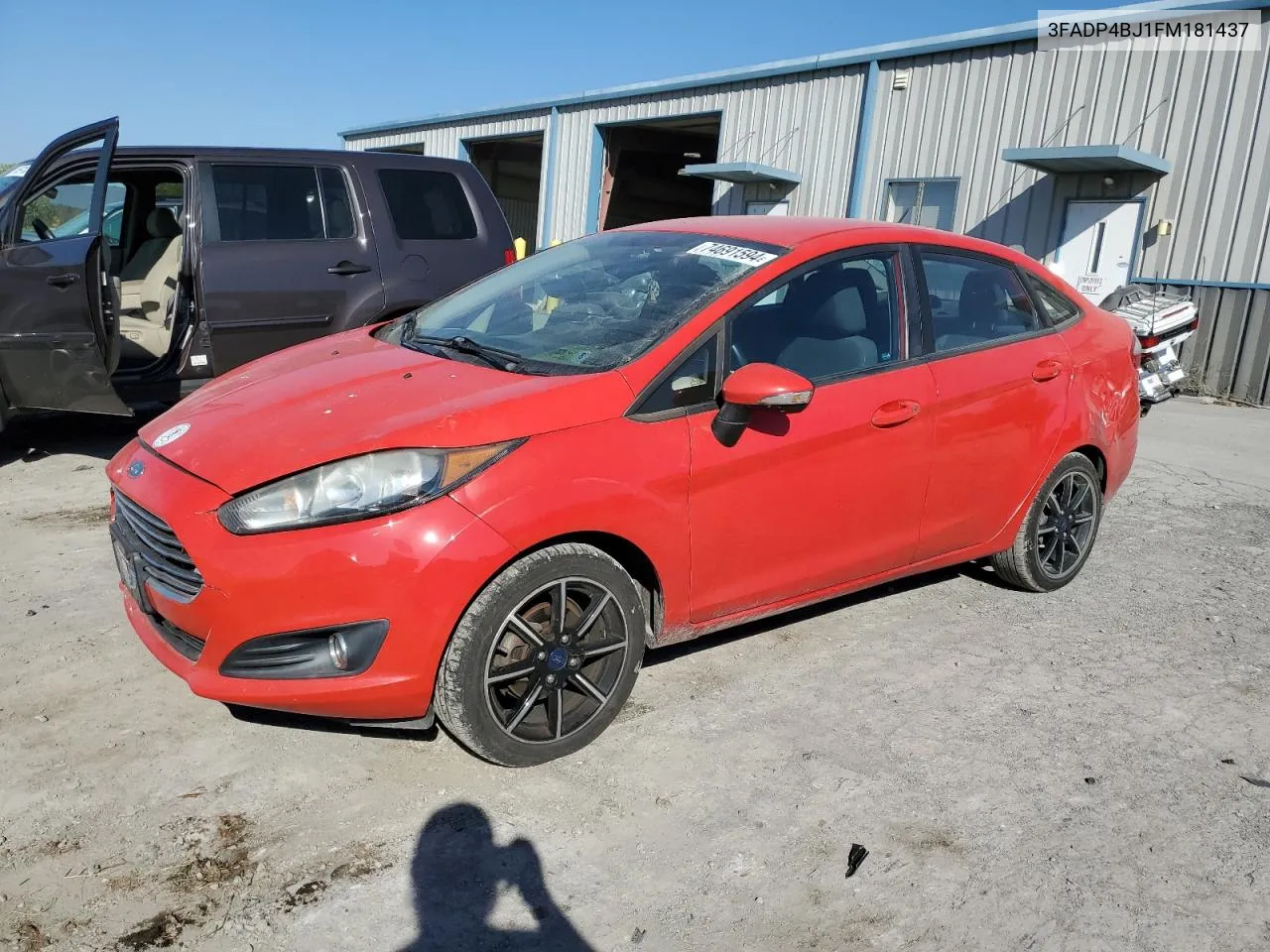 2015 Ford Fiesta Se VIN: 3FADP4BJ1FM181437 Lot: 74691594