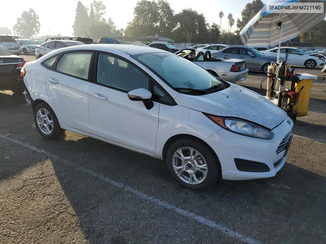 2015 Ford Fiesta Se VIN: 3FADP4BJ8FM221190 Lot: 74768624