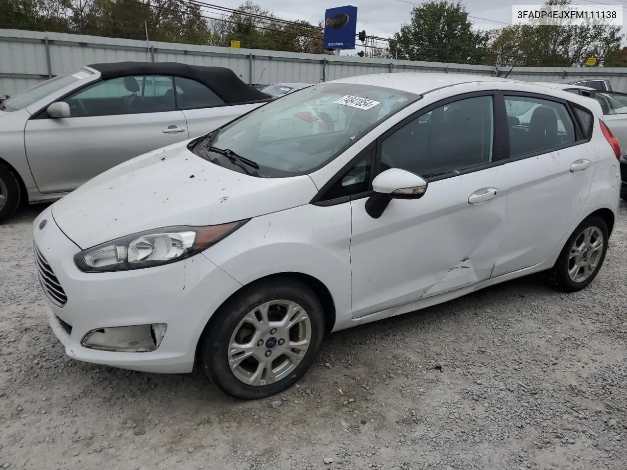 2015 Ford Fiesta Se VIN: 3FADP4EJXFM111138 Lot: 74841854