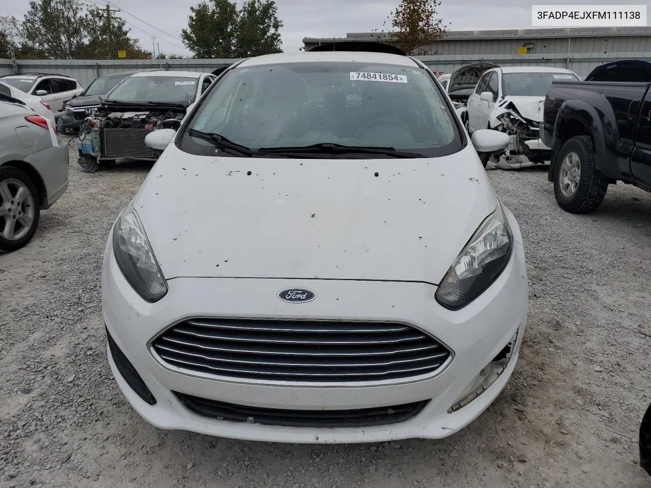 2015 Ford Fiesta Se VIN: 3FADP4EJXFM111138 Lot: 74841854