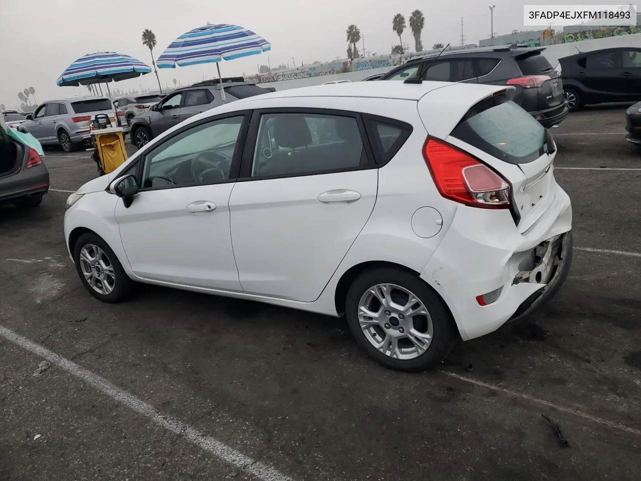 2015 Ford Fiesta Se VIN: 3FADP4EJXFM118493 Lot: 74922224