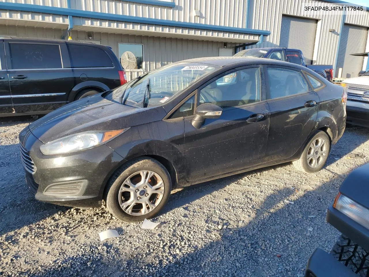 2015 Ford Fiesta Se VIN: 3FADP4BJ4FM117845 Lot: 75048554