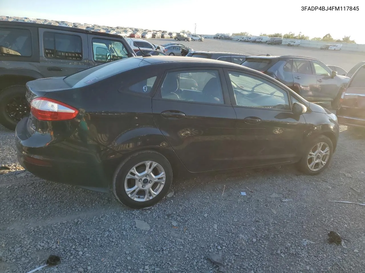 2015 Ford Fiesta Se VIN: 3FADP4BJ4FM117845 Lot: 75048554