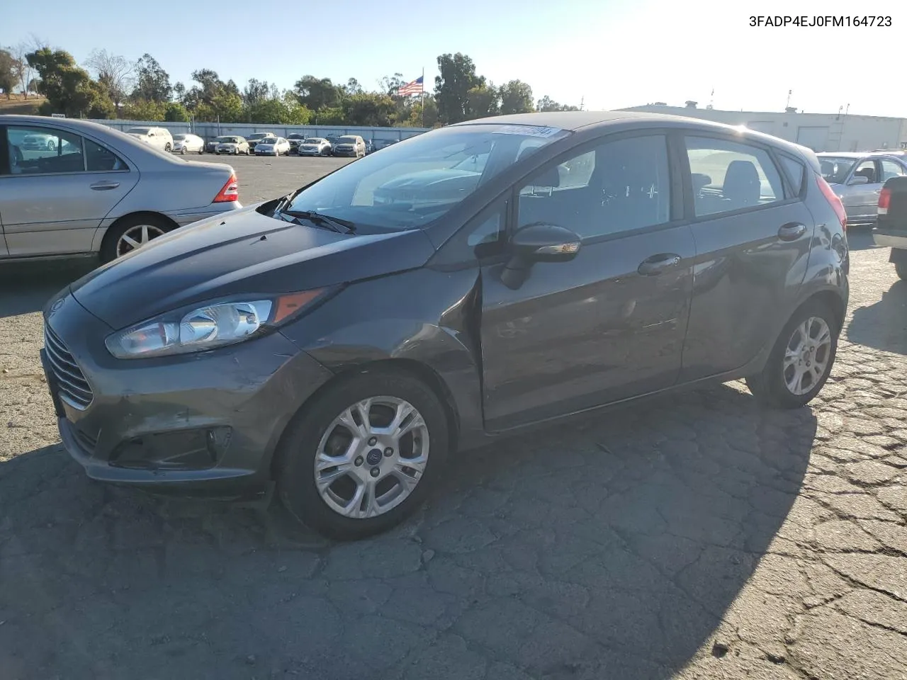 2015 Ford Fiesta Se VIN: 3FADP4EJ0FM164723 Lot: 75354904