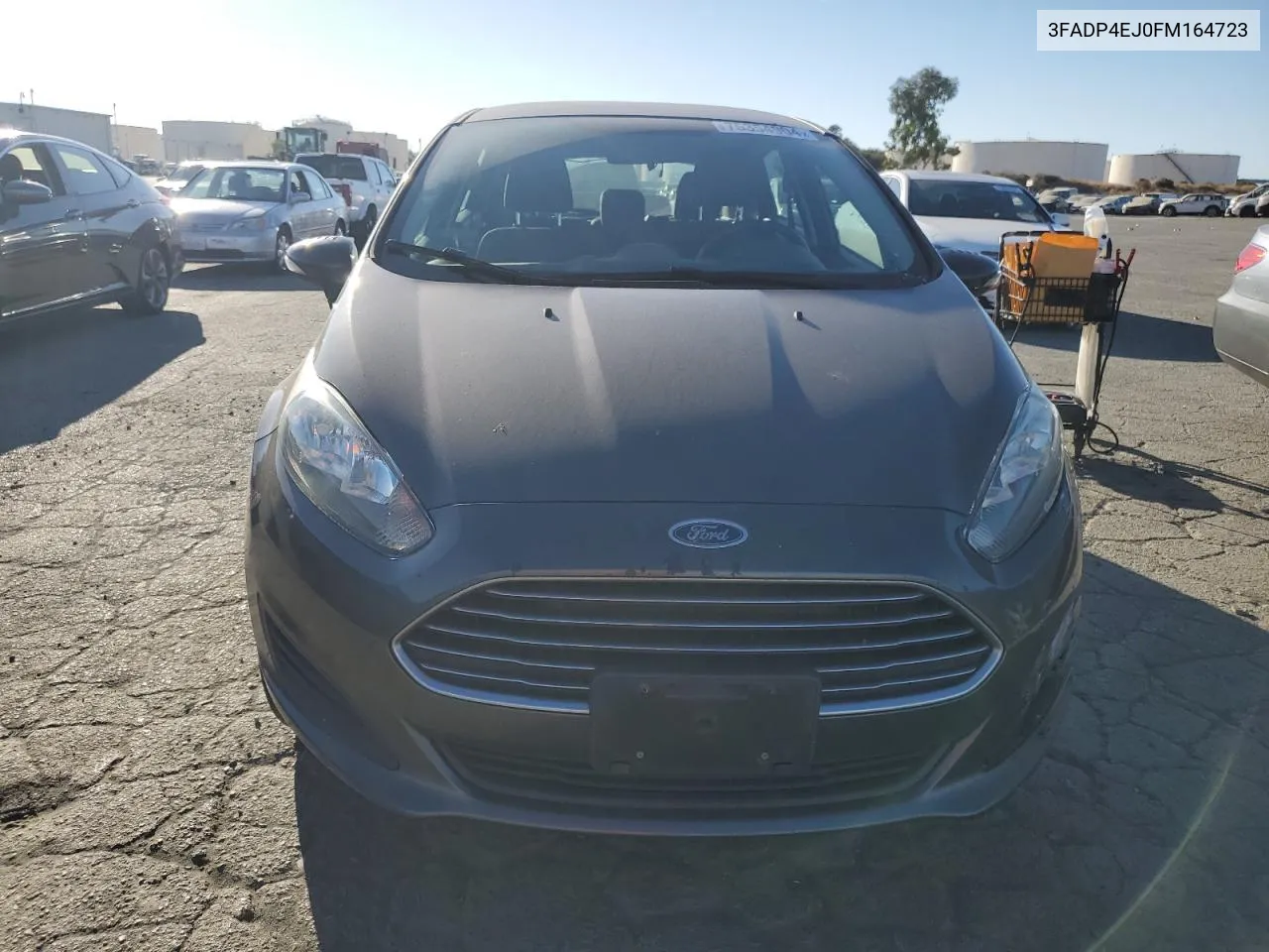 2015 Ford Fiesta Se VIN: 3FADP4EJ0FM164723 Lot: 75354904