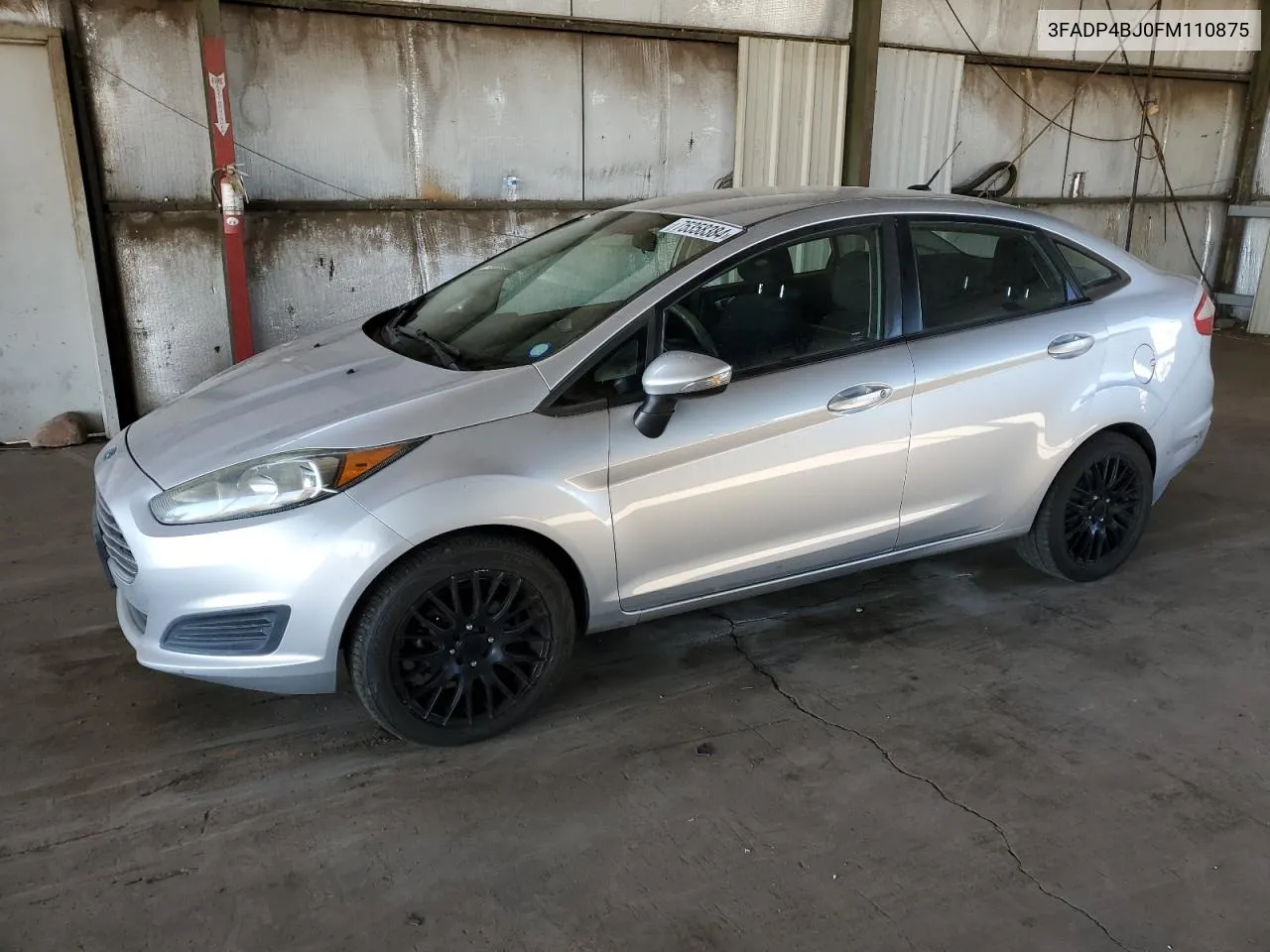 2015 Ford Fiesta Se VIN: 3FADP4BJ0FM110875 Lot: 75358384