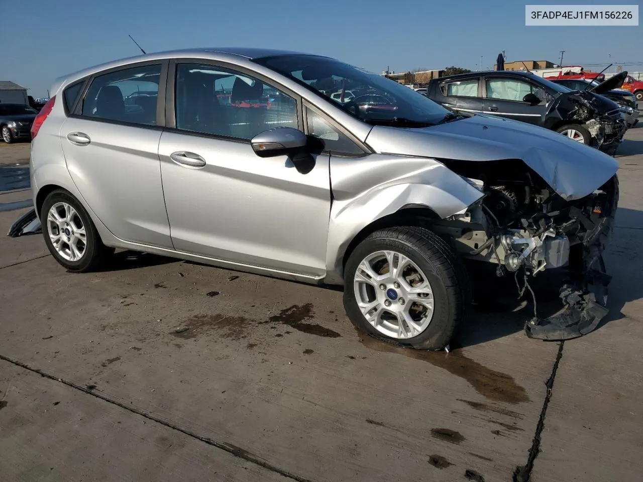 2015 Ford Fiesta Se VIN: 3FADP4EJ1FM156226 Lot: 75497584