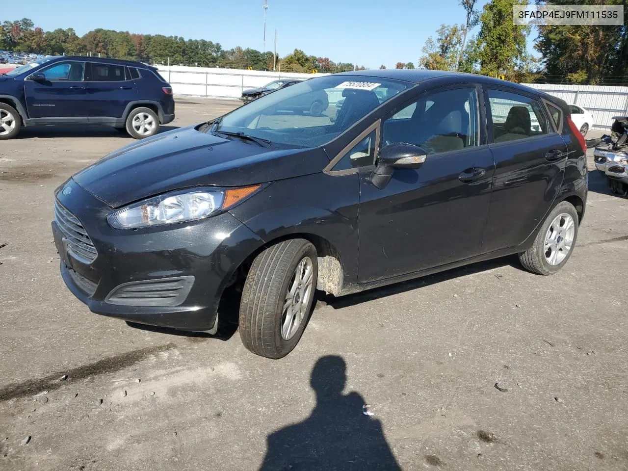 2015 Ford Fiesta Se VIN: 3FADP4EJ9FM111535 Lot: 75520854