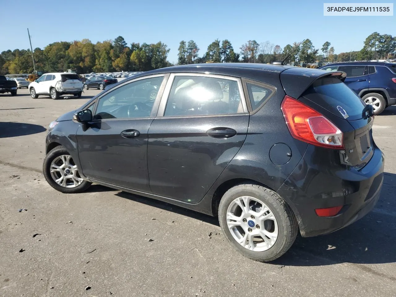 2015 Ford Fiesta Se VIN: 3FADP4EJ9FM111535 Lot: 75520854