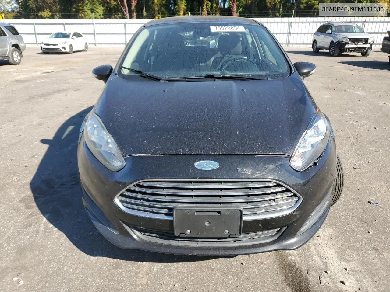 2015 Ford Fiesta Se VIN: 3FADP4EJ9FM111535 Lot: 75520854