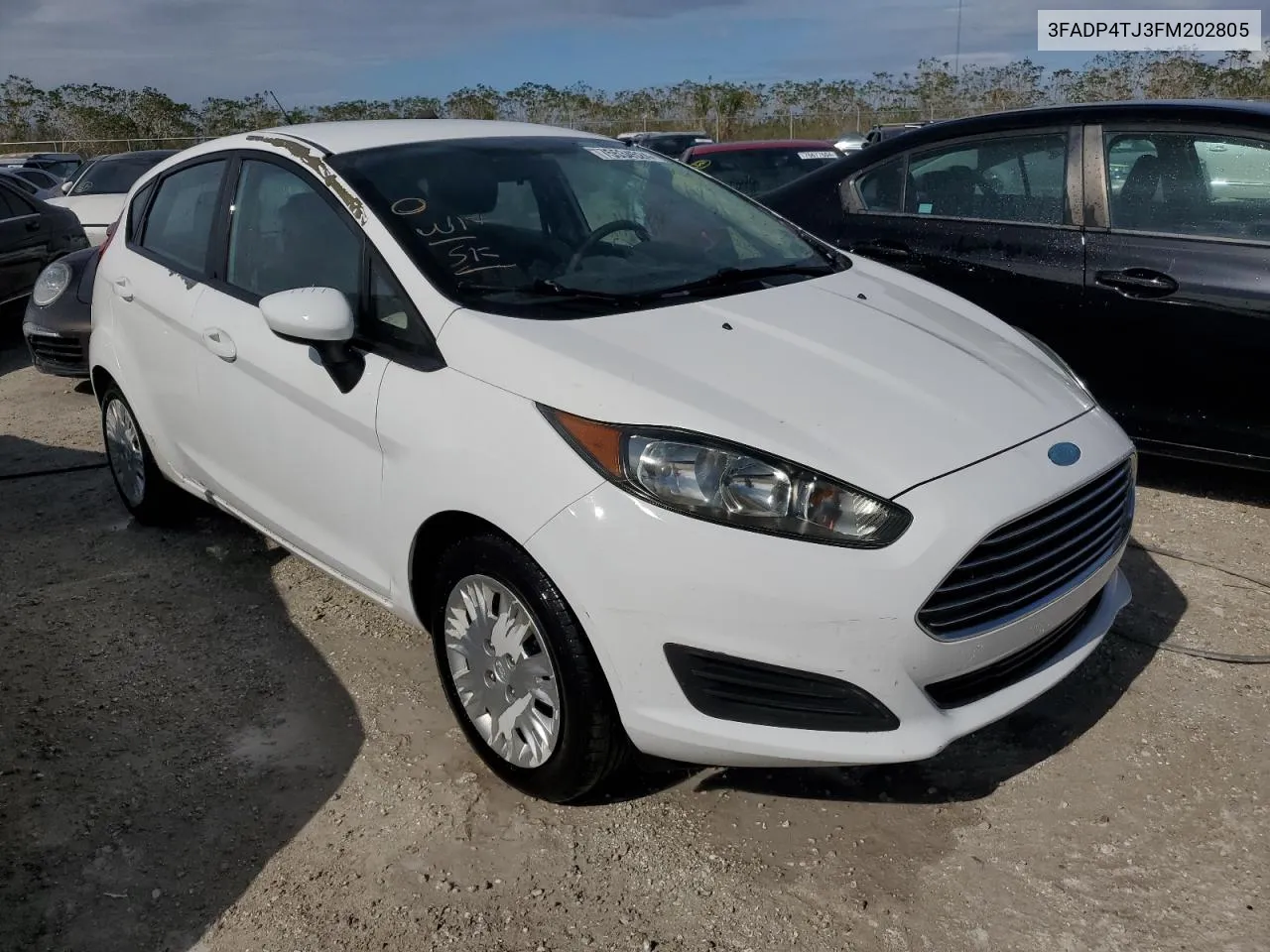 2015 Ford Fiesta S VIN: 3FADP4TJ3FM202805 Lot: 75534524