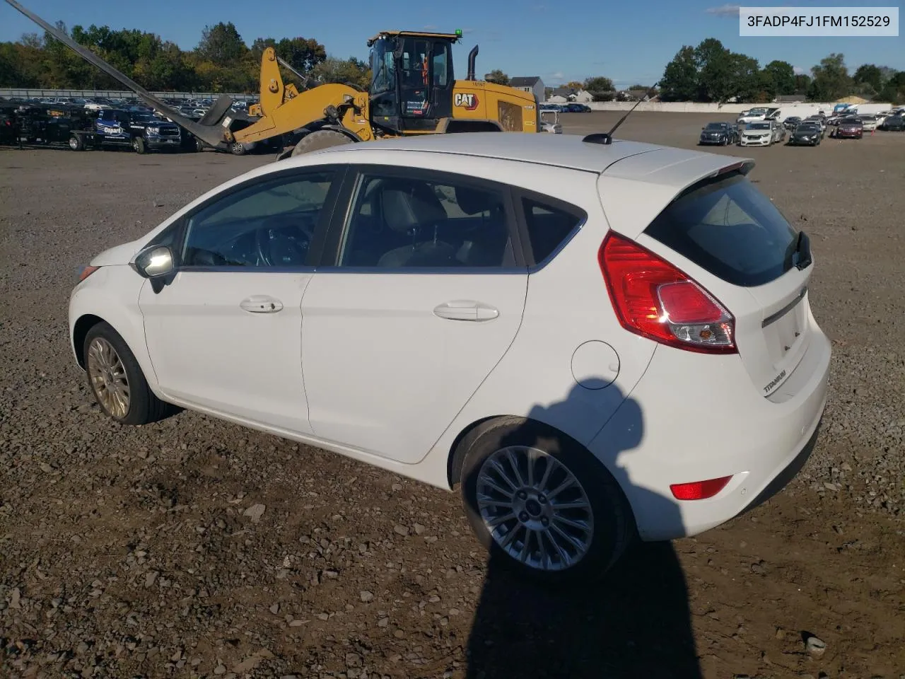 2015 Ford Fiesta Titanium VIN: 3FADP4FJ1FM152529 Lot: 75591614