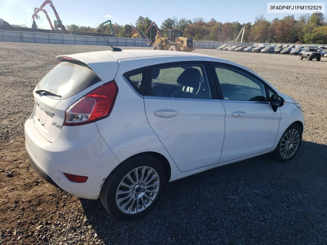 2015 Ford Fiesta Titanium VIN: 3FADP4FJ1FM152529 Lot: 75591614