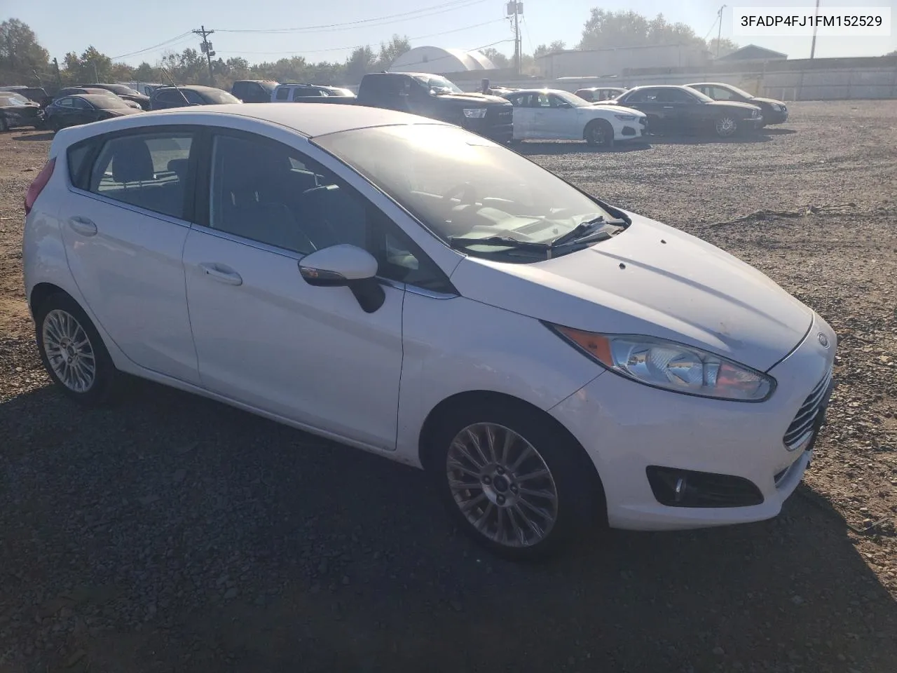 2015 Ford Fiesta Titanium VIN: 3FADP4FJ1FM152529 Lot: 75591614