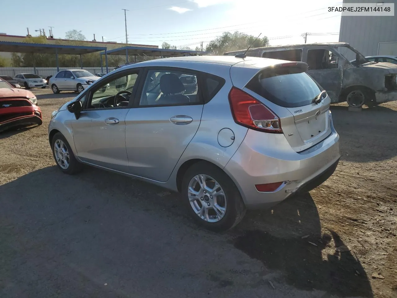 2015 Ford Fiesta Se VIN: 3FADP4EJ2FM144148 Lot: 75691204