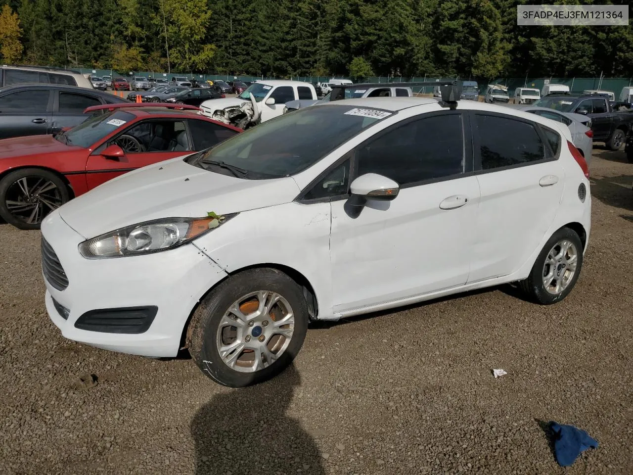 2015 Ford Fiesta Se VIN: 3FADP4EJ3FM121364 Lot: 75770094