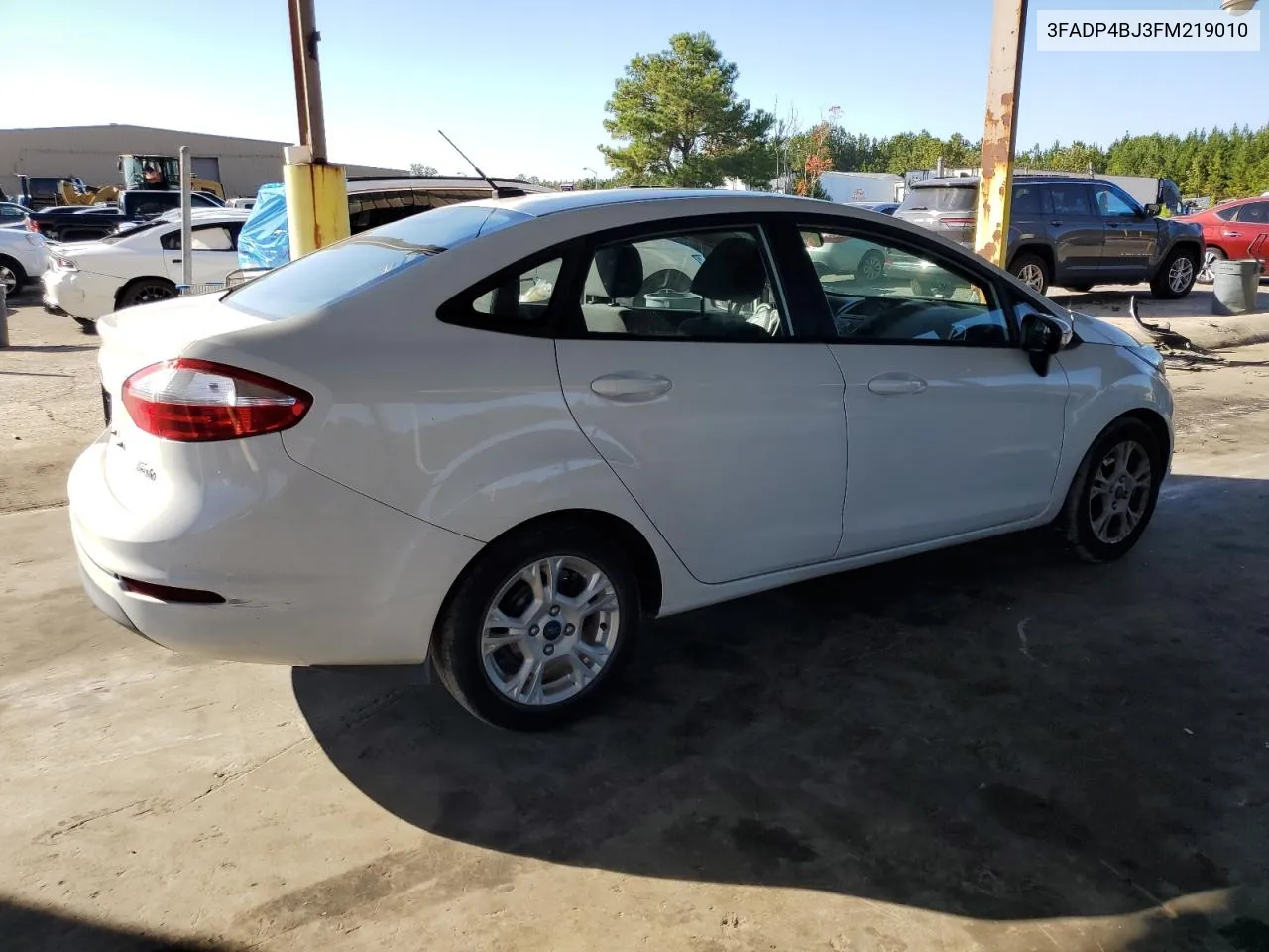 2015 Ford Fiesta Se VIN: 3FADP4BJ3FM219010 Lot: 75891504