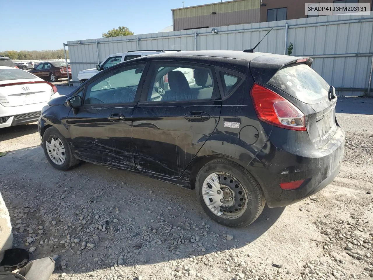 2015 Ford Fiesta S VIN: 3FADP4TJ3FM203131 Lot: 76130154