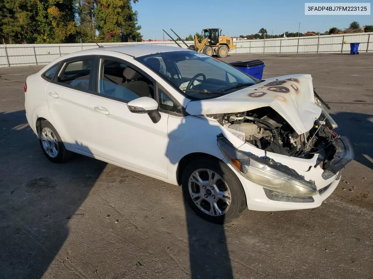 2015 Ford Fiesta Se VIN: 3FADP4BJ7FM223125 Lot: 76139874