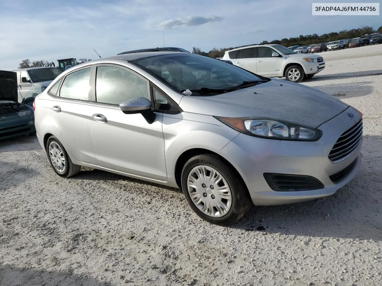 2015 Ford Fiesta S VIN: 3FADP4AJ6FM144756 Lot: 76359624