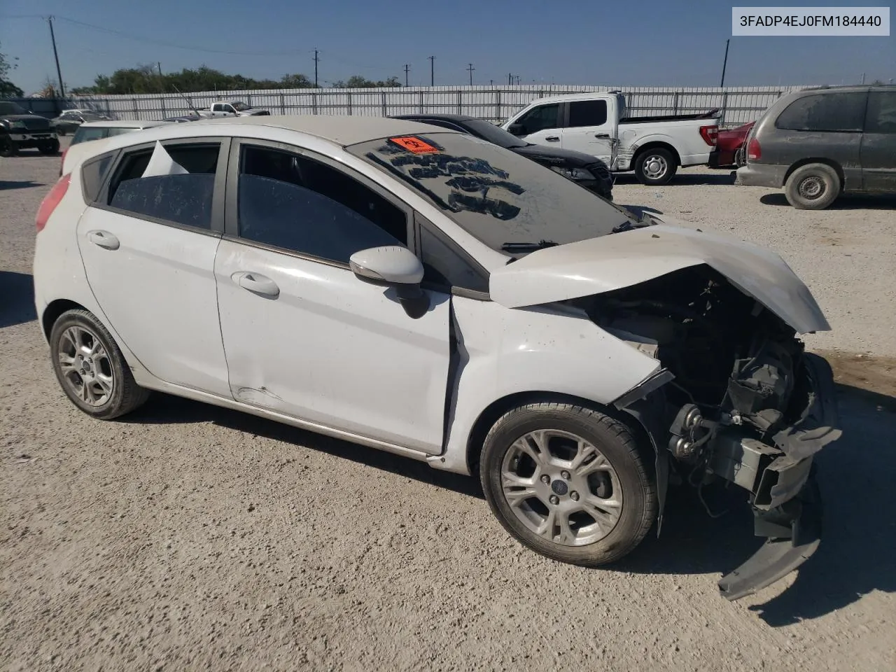 2015 Ford Fiesta Se VIN: 3FADP4EJ0FM184440 Lot: 76390064