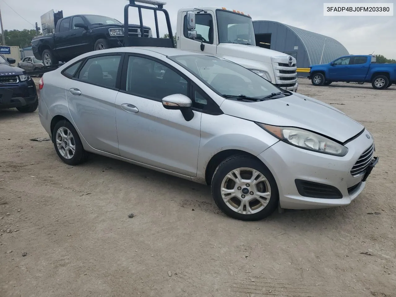 2015 Ford Fiesta Se VIN: 3FADP4BJ0FM203380 Lot: 76469024