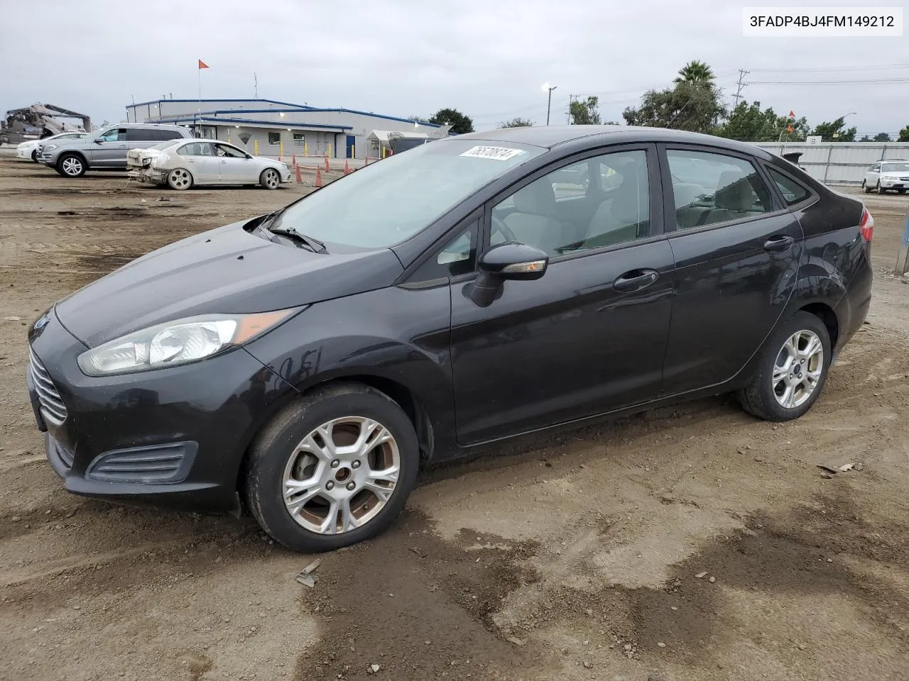 2015 Ford Fiesta Se VIN: 3FADP4BJ4FM149212 Lot: 76570874