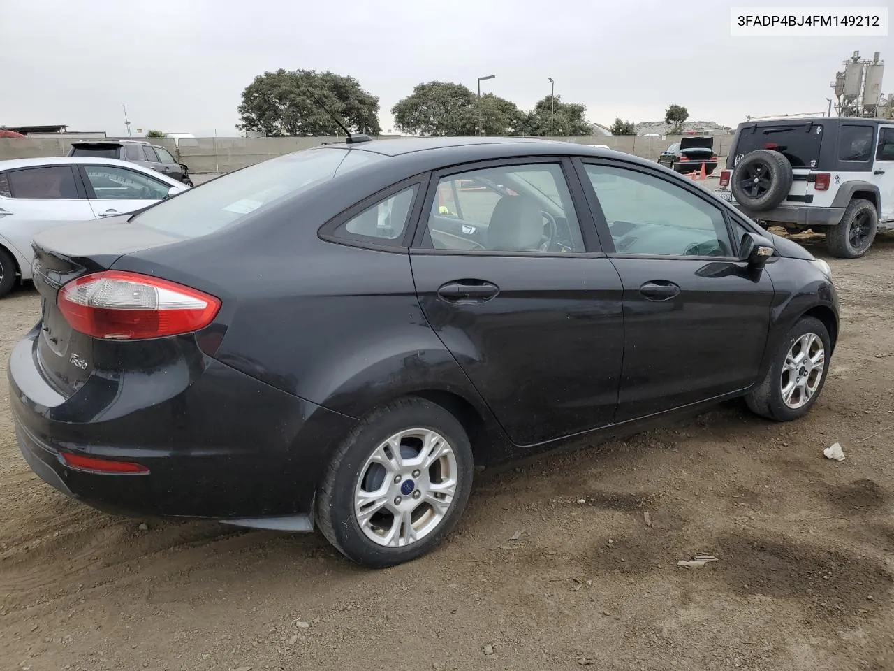 2015 Ford Fiesta Se VIN: 3FADP4BJ4FM149212 Lot: 76570874