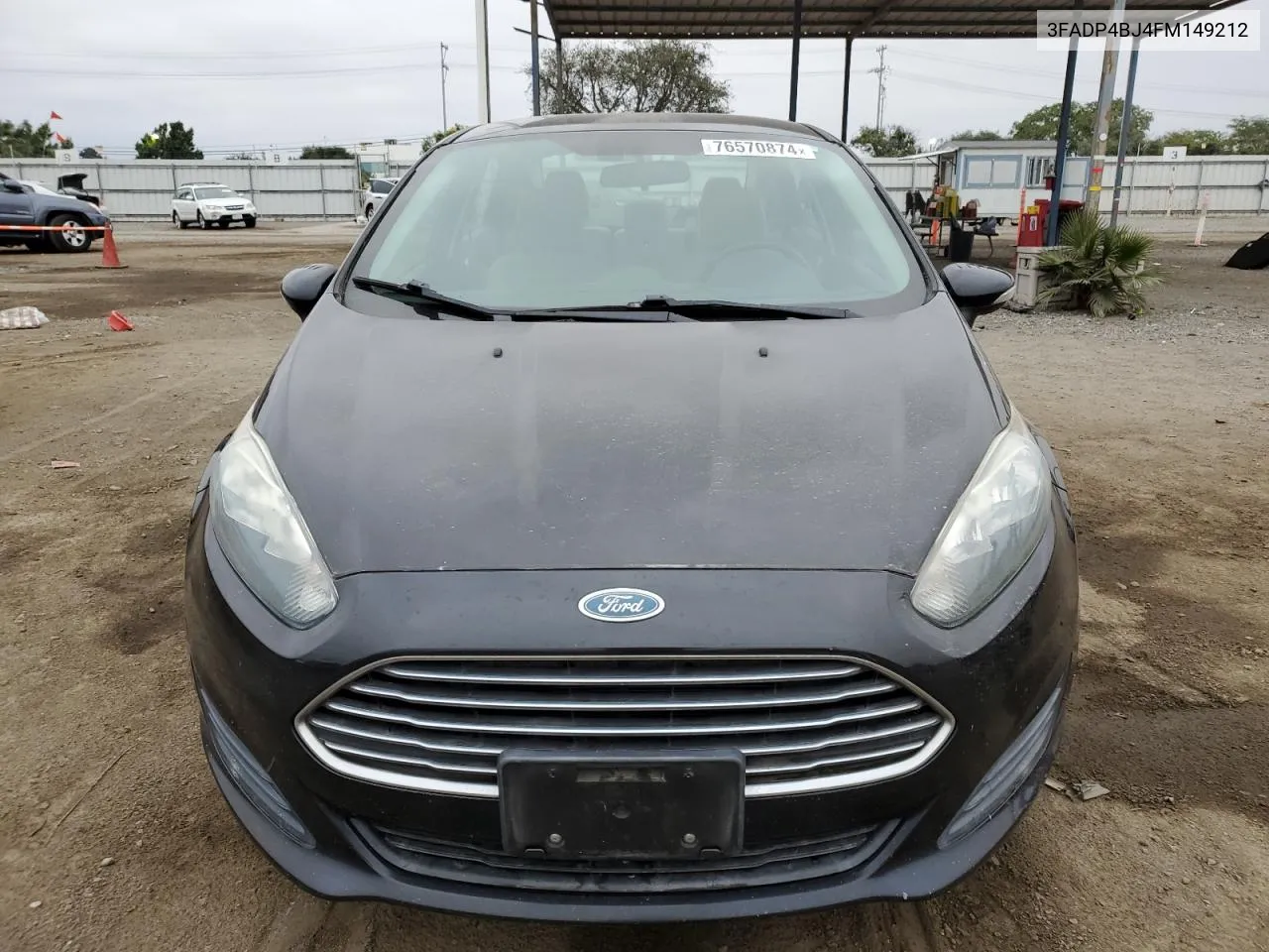 2015 Ford Fiesta Se VIN: 3FADP4BJ4FM149212 Lot: 76570874