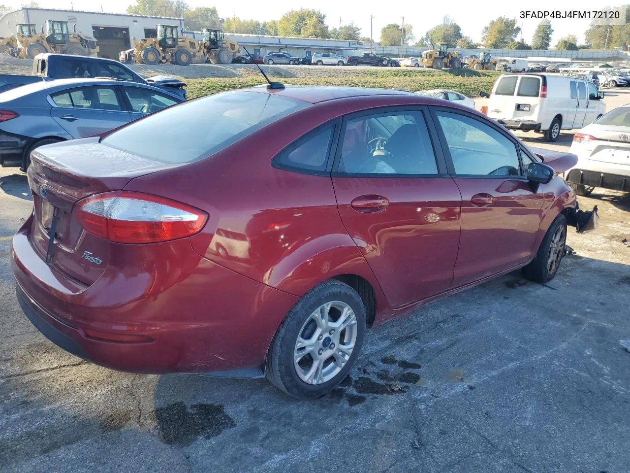 2015 Ford Fiesta Se VIN: 3FADP4BJ4FM172120 Lot: 76673274