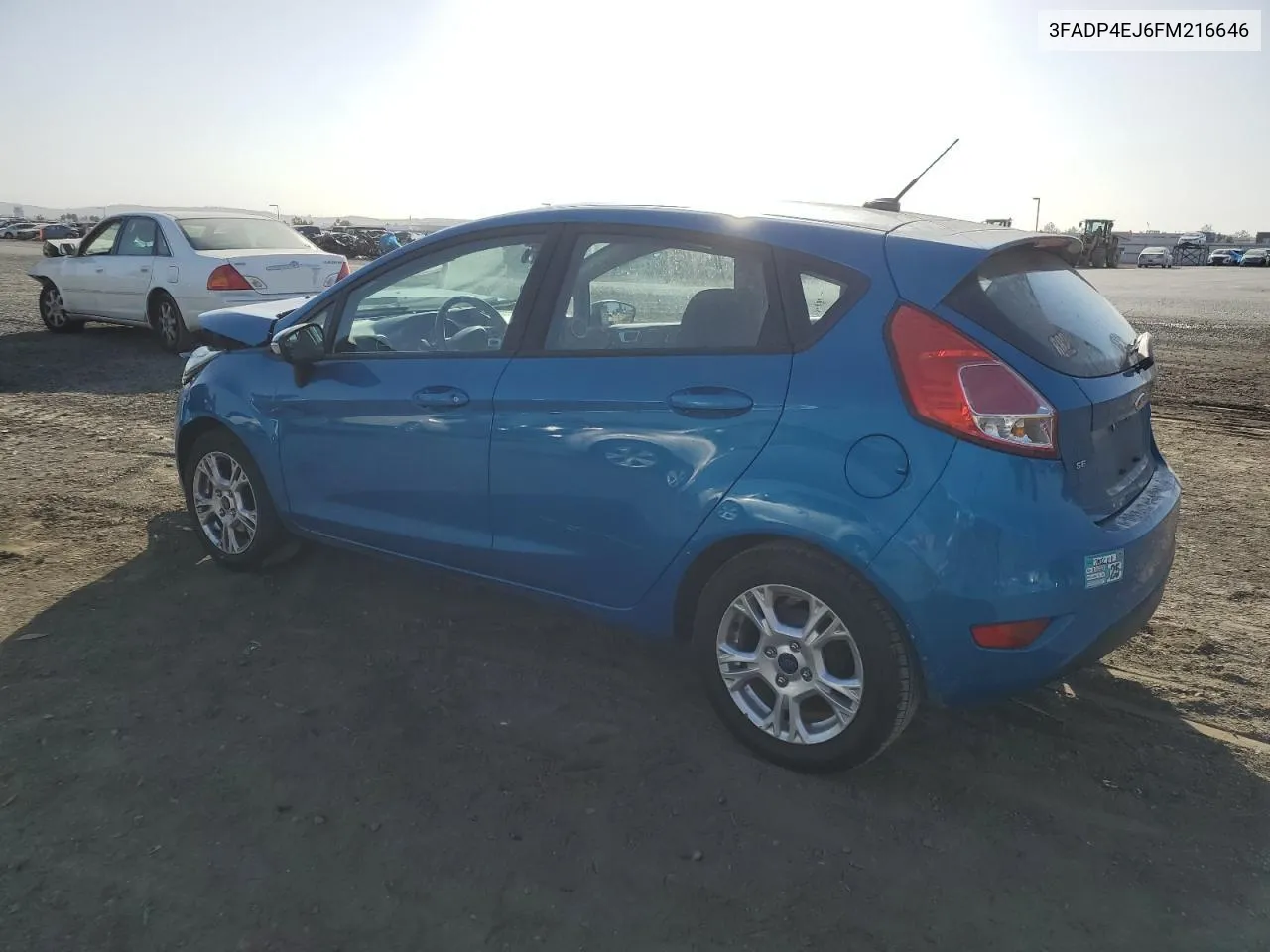 2015 Ford Fiesta Se VIN: 3FADP4EJ6FM216646 Lot: 76945724