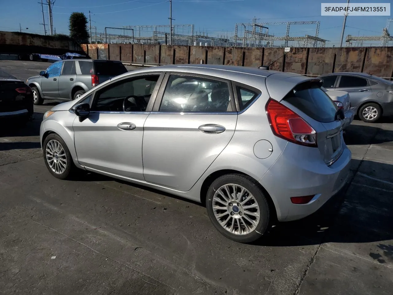 2015 Ford Fiesta Titanium VIN: 3FADP4FJ4FM213551 Lot: 77201104