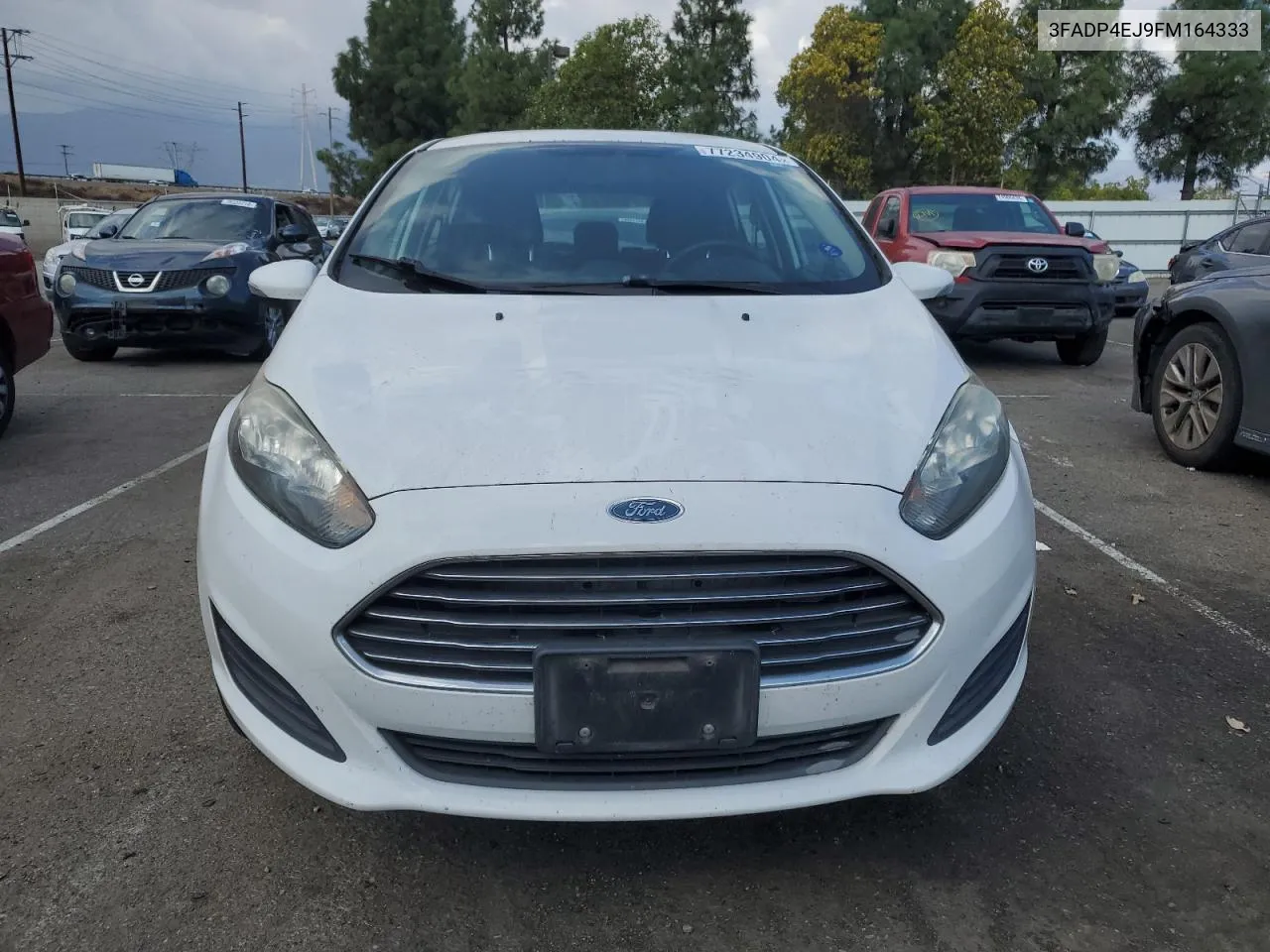 2015 Ford Fiesta Se VIN: 3FADP4EJ9FM164333 Lot: 77234904