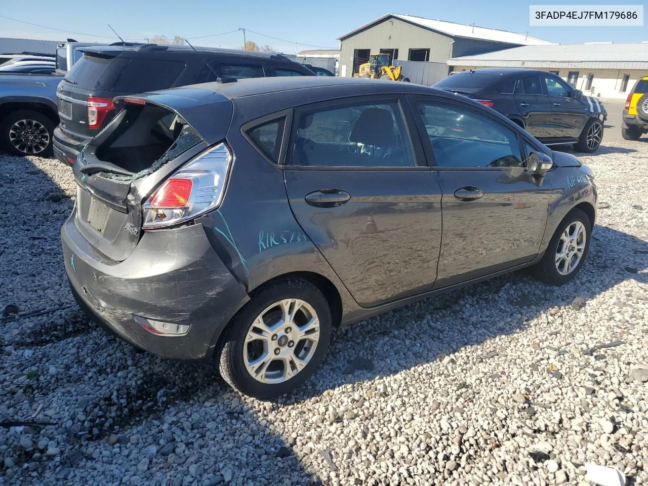 2015 Ford Fiesta Se VIN: 3FADP4EJ7FM179686 Lot: 77330344