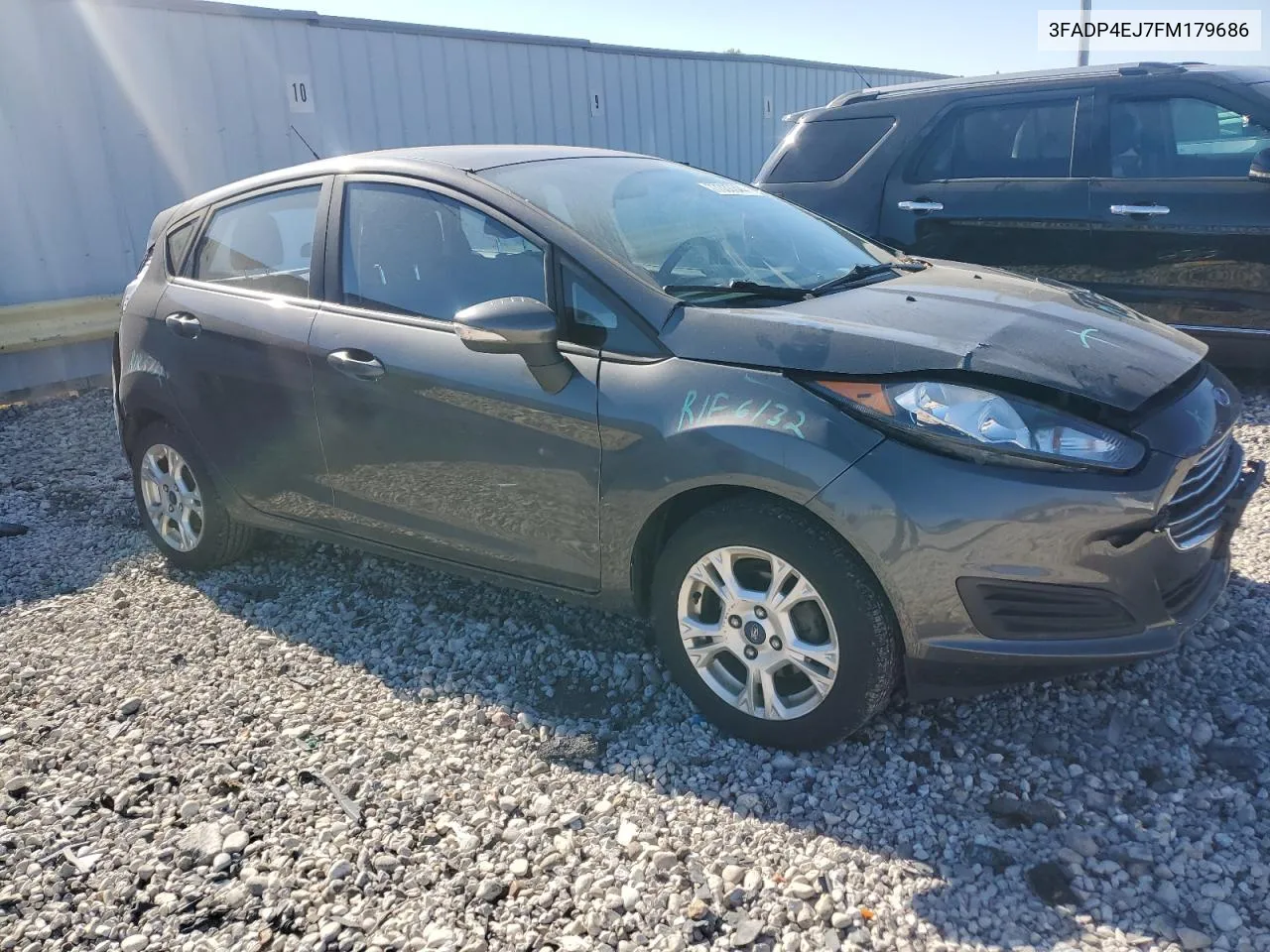 2015 Ford Fiesta Se VIN: 3FADP4EJ7FM179686 Lot: 77330344