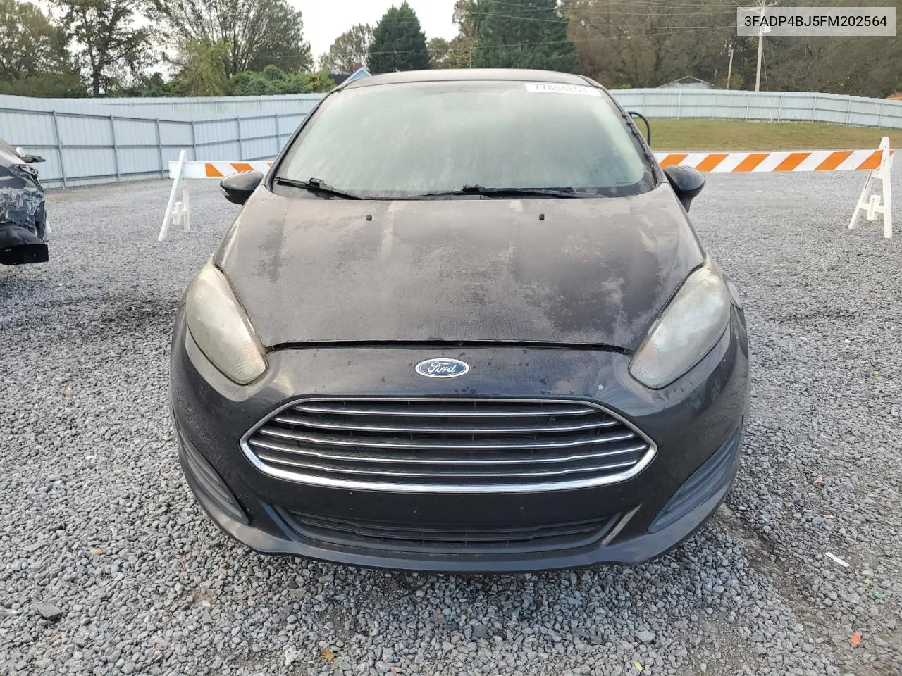 2015 Ford Fiesta Se VIN: 3FADP4BJ5FM202564 Lot: 77804804