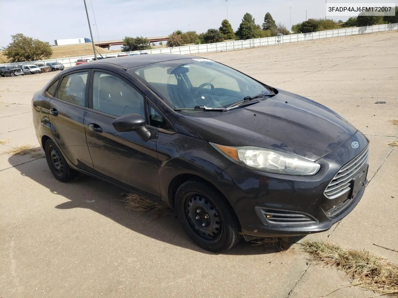 2015 Ford Fiesta S VIN: 3FADP4AJ6FM172007 Lot: 78138774