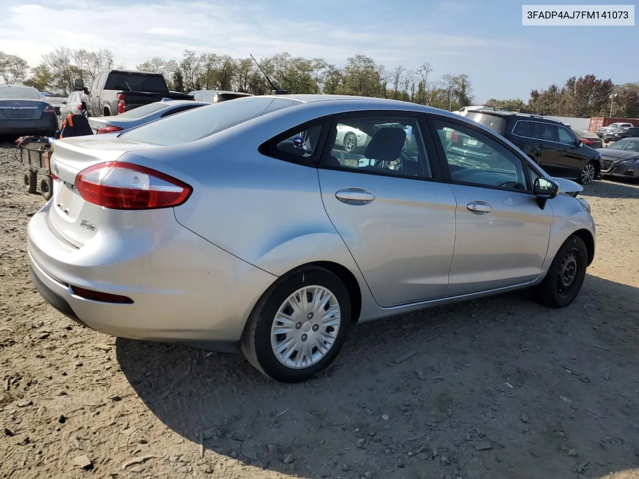 2015 Ford Fiesta S VIN: 3FADP4AJ7FM141073 Lot: 78257104