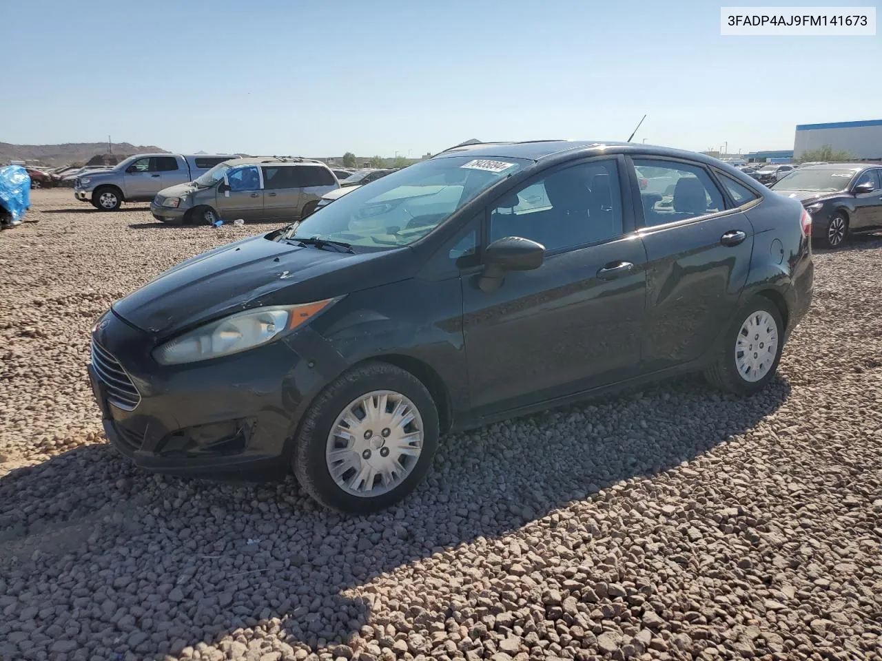 2015 Ford Fiesta S VIN: 3FADP4AJ9FM141673 Lot: 78435094