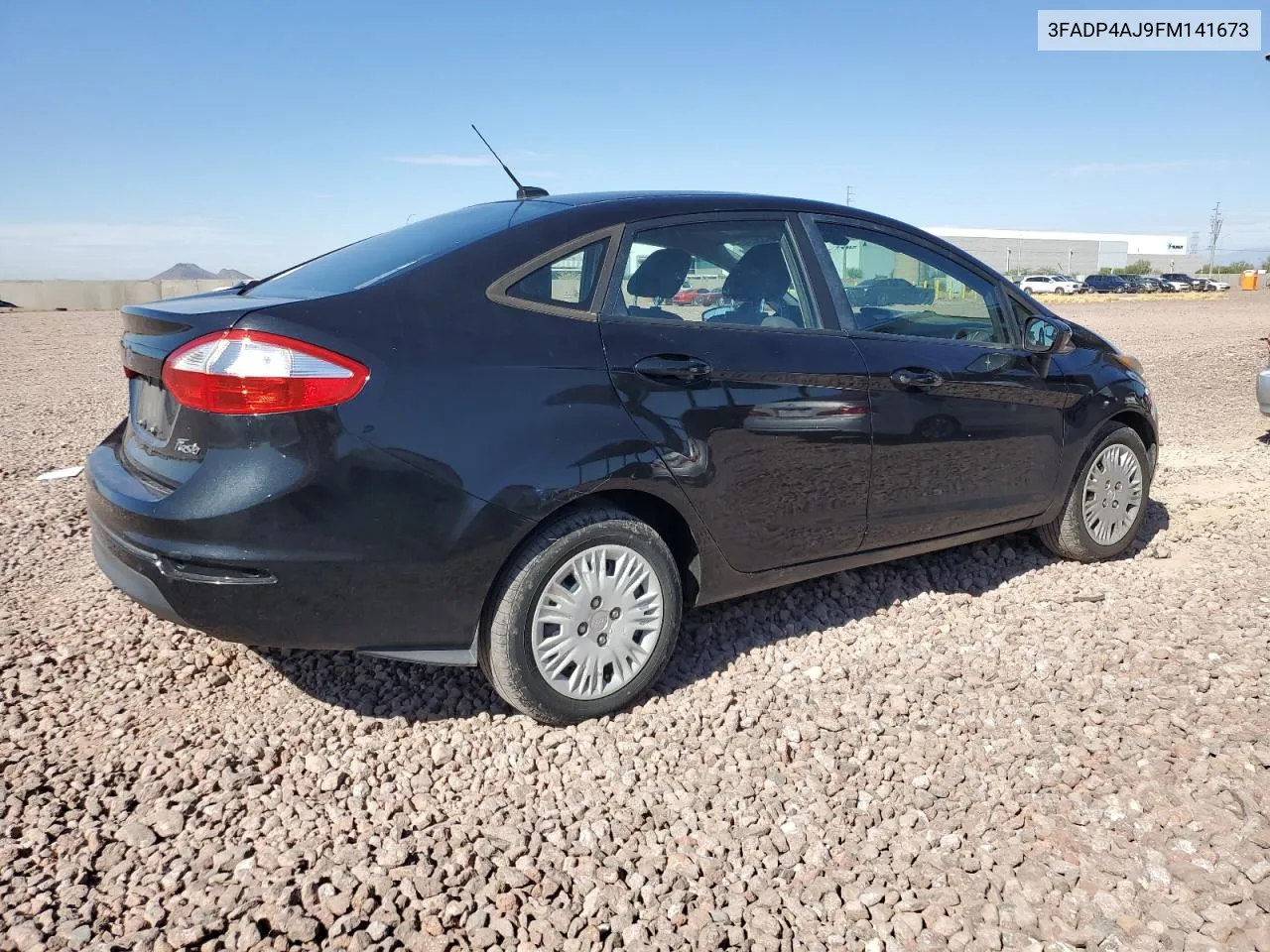 2015 Ford Fiesta S VIN: 3FADP4AJ9FM141673 Lot: 78435094