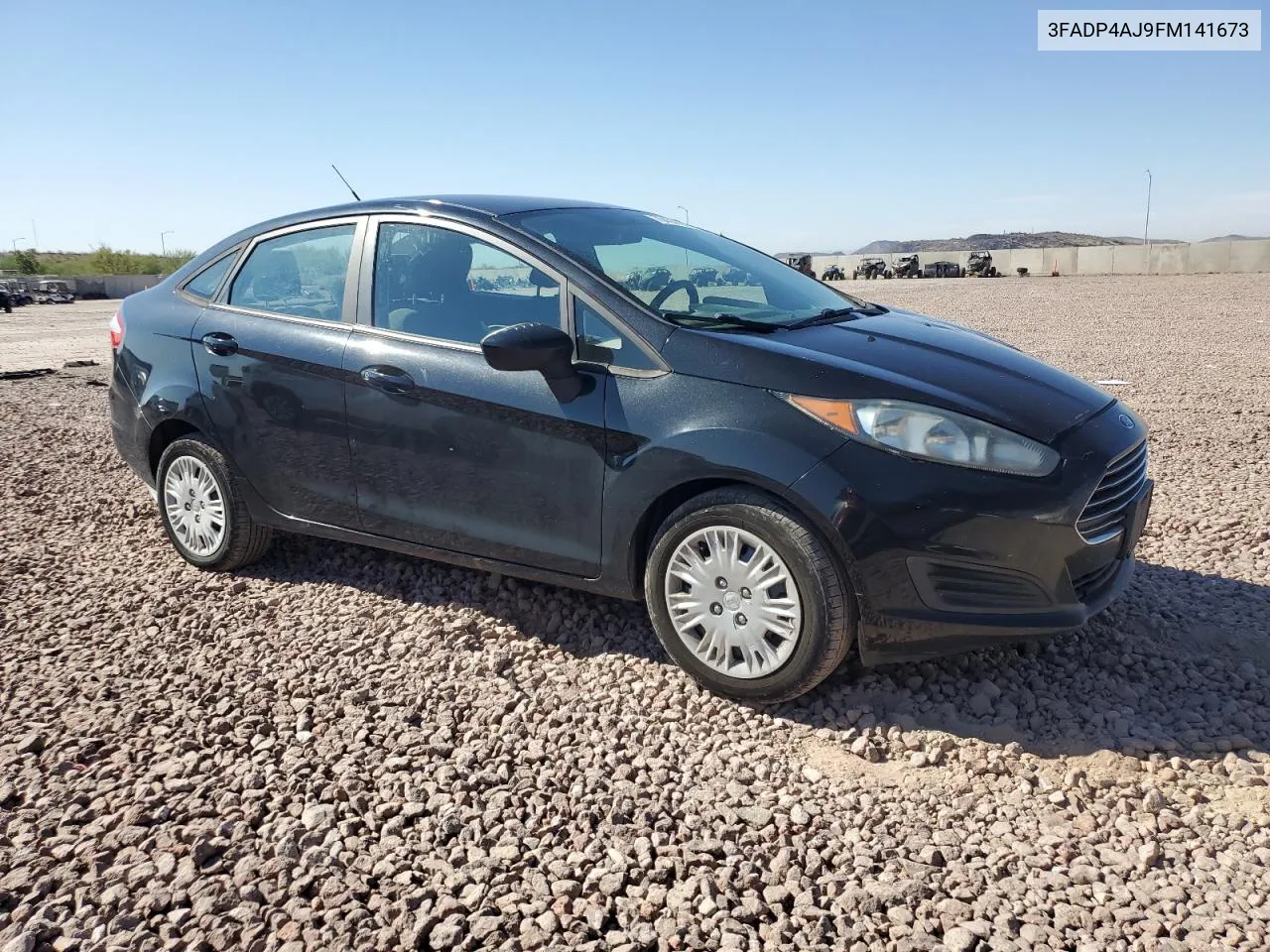 2015 Ford Fiesta S VIN: 3FADP4AJ9FM141673 Lot: 78435094