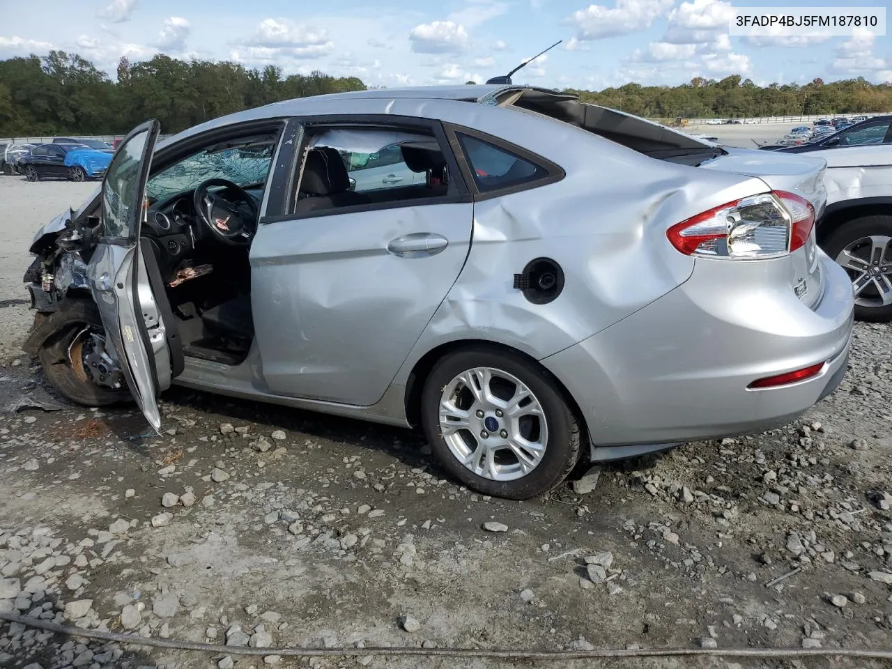 2015 Ford Fiesta Se VIN: 3FADP4BJ5FM187810 Lot: 78522564