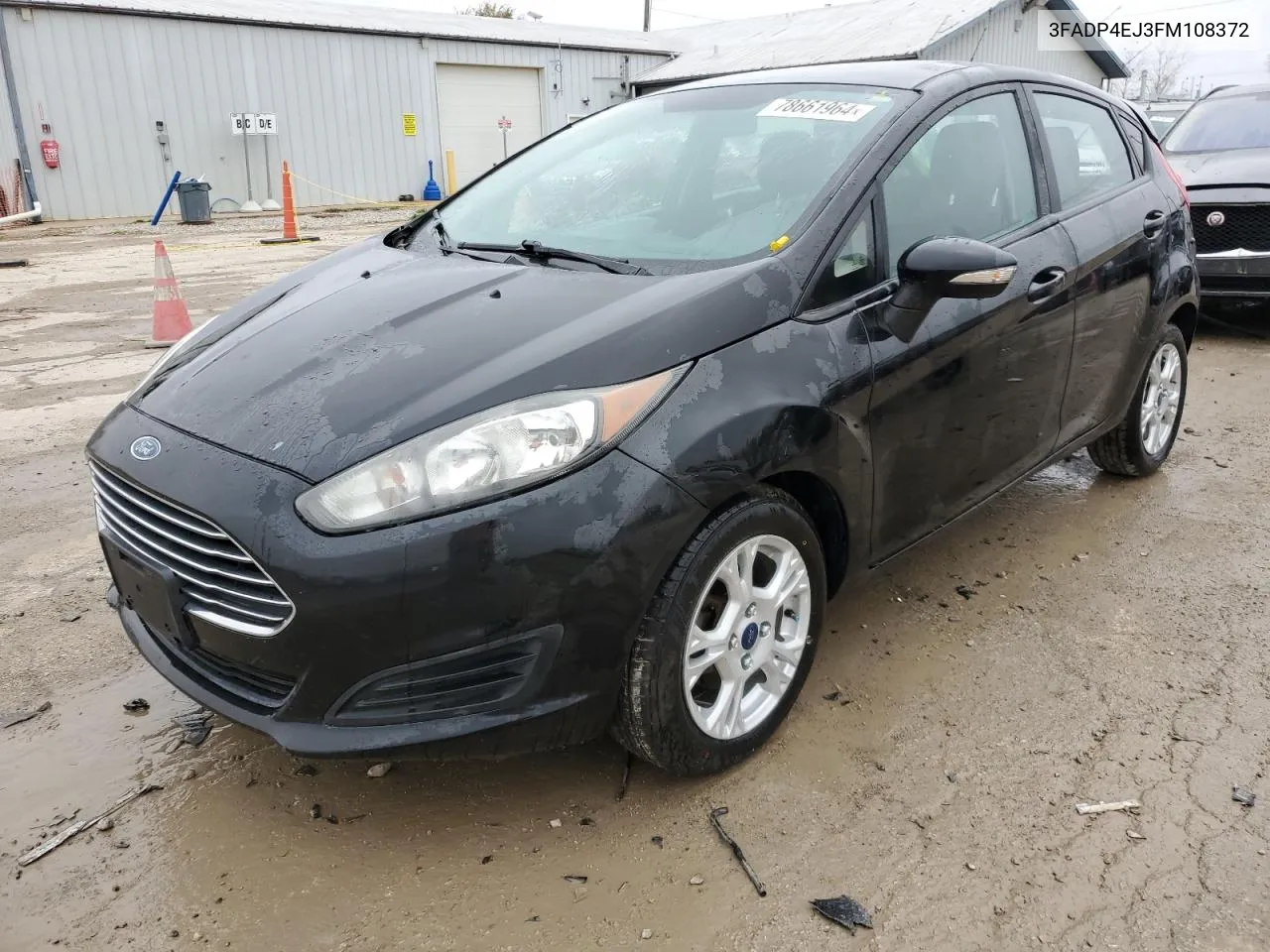 2015 Ford Fiesta Se VIN: 3FADP4EJ3FM108372 Lot: 78661964