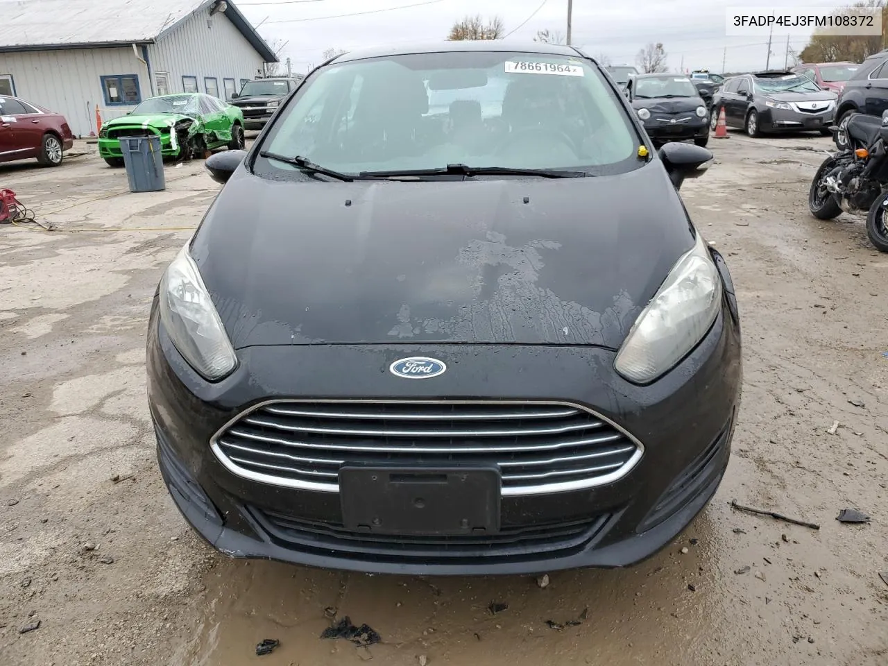 2015 Ford Fiesta Se VIN: 3FADP4EJ3FM108372 Lot: 78661964