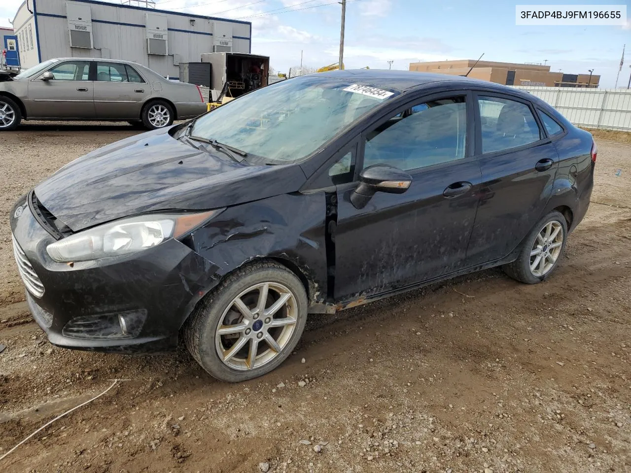 2015 Ford Fiesta Se VIN: 3FADP4BJ9FM196655 Lot: 78746454